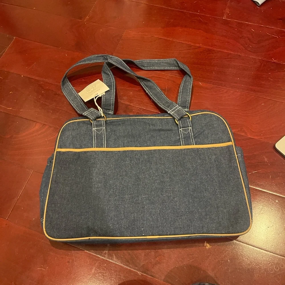 Denim Baby Diaper Bag Vintage Y2K